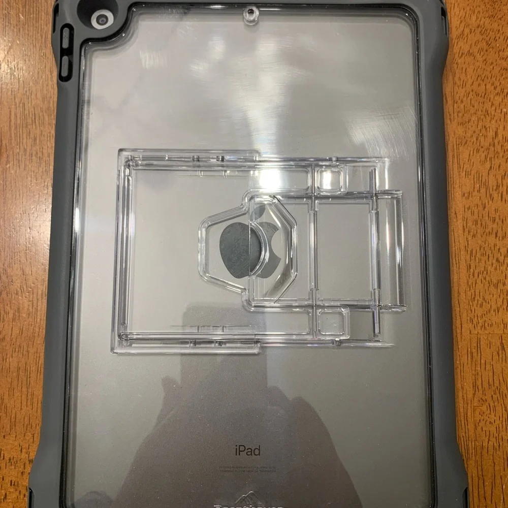 Apple iPad 7th Generation 10.2” with Gray Protective Case